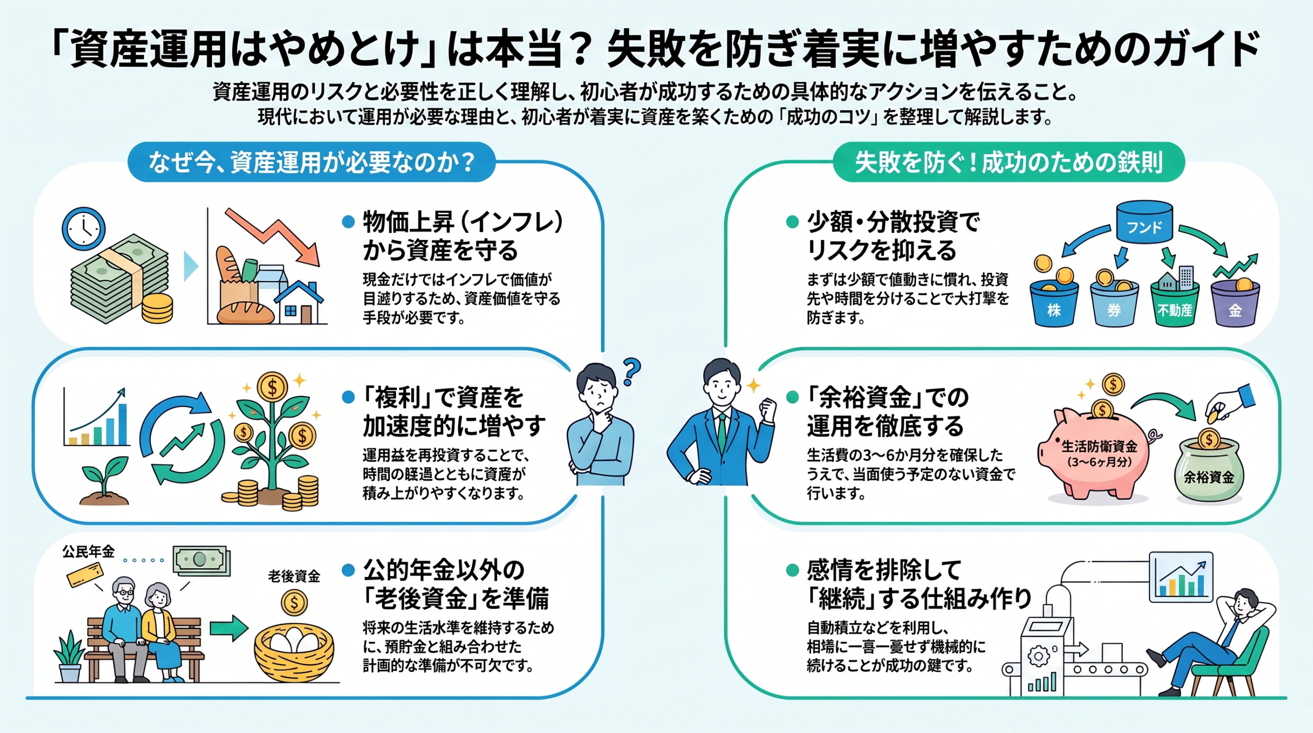 資産運用はやめとけ」って本当？理由と失敗しないコツ | 不動産投資