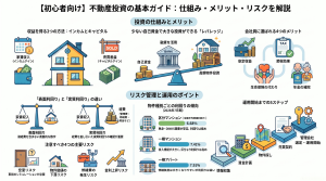 不動産投資の仕組み・メリット・リスク・運用手順を解説